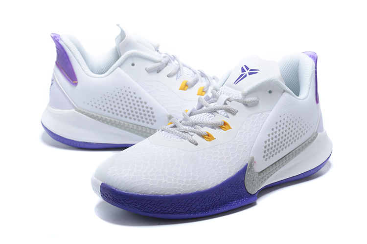 Nike Bryant Mamba Focus EP White Blue Silver - Click Image to Close